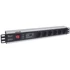 INTELLINET Jedinica za distribuciju struje, Rackmount, 6 utičnica, 19", 1.5U